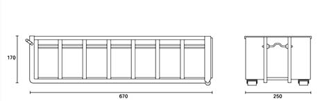 Abrollcontainer 20 cbm